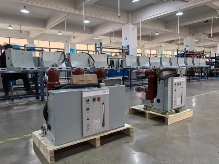 niuni electric vacuum circuit breaker workshop vcb 1