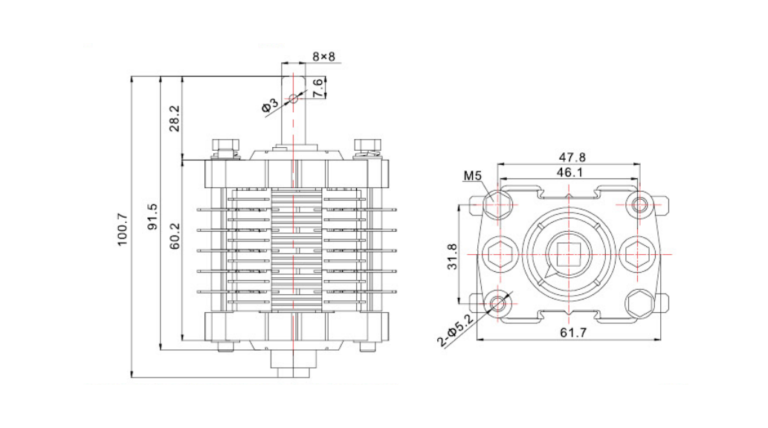 f10 10 iii ld 10 pole rotary auxiliary switch for 12kv 40.5kv circuit breaker secondary control