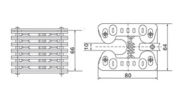 nu 308 1250a 24 lâminas de contacto plano para comutadores | china componentes eléctricos