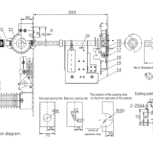 bevel gear earthing interlock | high efficiency switchgear drive mechanism