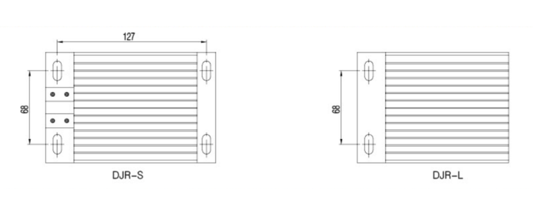 djr s series aluminum fin enclosure heater 100w