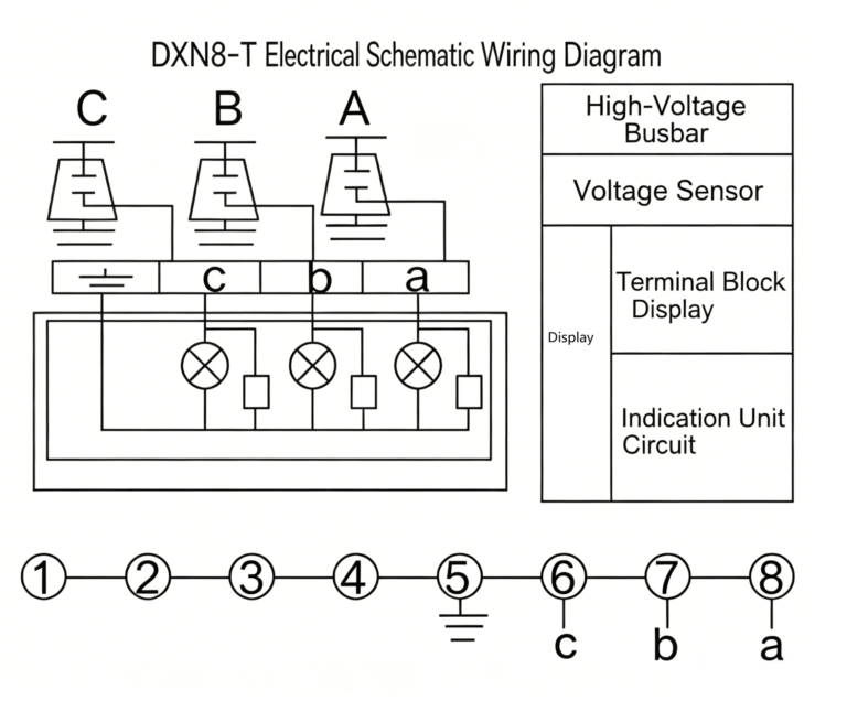 dxn8 t voltage presence indicator with integrated safety interlock