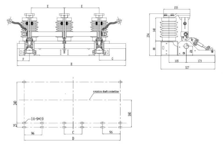 jn15 12 31.5 earthing switch manufacturer | 12kv indoor grounding switch