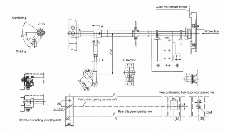 switchgear earthing interlock | metal clad cabinet safety mechanism